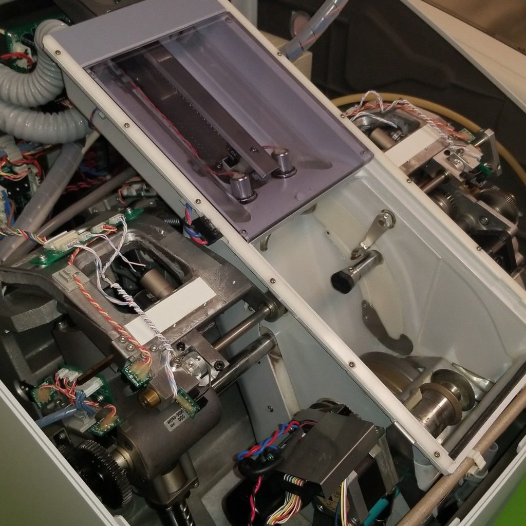 Santinelli ME-1000 Design Cut Edger ICE-9000 Blocker | The Finishing Lab